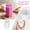 A Clear, variant on Pillar Candle Mold Silicone Octagon Shape for Diy Candle Making Supplies Custom Decorative Candles for Home Decor Gifts 1 Count Clear