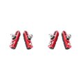 thumbnail image 3 of Eigraketly 1 par de pastillas de freno, accesorios de ciclismo, ajuste de rueda, bloque de parada de bicicletas, componente de bicicletas, pieza Negro rojo 2piezas, 3 of 6