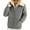 Gray, variant on SYMOID Womens Navy Sherpa Lined Full Zip Jacket - 100% Polyester Warm Insulated, Casual Outerwear for Cool Days with Ribbed Cuffs & Front Pockets,Size 2XL
