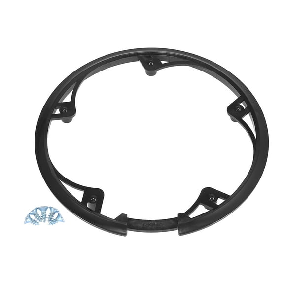 48 Teeth 10cm 5 Holes Bicycle Bike Crankset Chain Wheel Cover Protective Wheel Cover Black