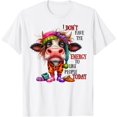 thumbnail image 1 of Cow I Don't Have The Energy To Like People Today T-Shirt - As Picture - M, 1 of 2