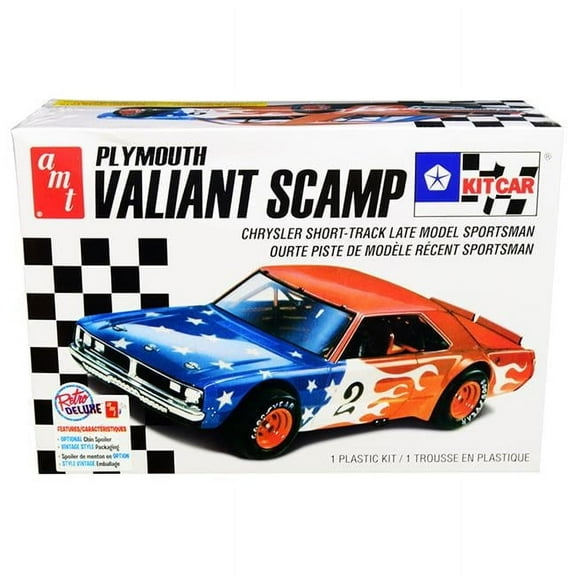 AMT 1171 1/25 Plymouth Valiant Scamp Kit Car 2t
