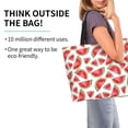 thumbnail image 2 of Kdxio Hand Drawn Watermelon Casual Tote Bags Women Big Capacity Shoulder Bag for Women Travel Shoulder Bags Handbags, 2 of 8