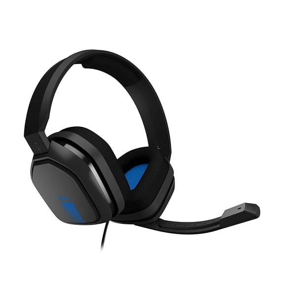 Pre-Owned ASTRO A10 Console Gaming Headset for PlayStation 5 & PlayStation 4 with Flip-to-Mute Microphone, Black/Blue