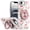 11, variant on For iPhone 17E / 16E / SE4 Metal Diamond CD Pattern Design Matte Finished Hybrid with Rotational Ring [Car Mount Friendly] Case - 8