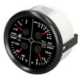 thumbnail image 4 of Multifunction Oil Pressure Meter, Water Temp Display IP67 Waterproof 4 In 1 Gauge Stepper Motor Dustproof  For RV Yacht Ship, 4 of 8