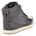 thumbnail image 3 of Levi's Stanton Burnish Mens Sneakers Charcoal 517820-10g, 3 of 6