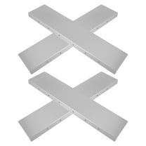 WHAMVOX Masteelf 4Pcs Metal Rain Diverter for Roof Gutter Splashing Guards
