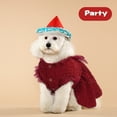 thumbnail image 2 of QBLEEV Dog Red Skirt Princess for Christmas Valentine's Day Small Medium Skirt Puppy Pets Custome Tutu Party Dress, 2 of 8