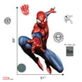 thumbnail image 5 of Wall Palz Marvel Spider-Man Wall Decor - Spider-Man Wall Decals with 3D Augmented Reality Interaction - 30" Spiderman Stickers For Kids, 5 of 8