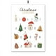 thumbnail image 1 of Calcetines de dibujos animados para regalo de Navidad, póster de Papá Noel para niños, arte de pared moderno para guardería, pintura en lienzo, decoración de habitación de bebé y niños, 1 of 4
