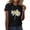 ZB Black T-Shirts, variant on Womens Crew Neck Short Sleeve Tops Cotton Daisy Graphic T-Shirts Summer Lightweight Casual Everyday Shirt Cute Tees ZB White T-Shirts S