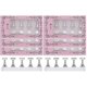 thumbnail image 1 of 40 piezas de soportes de exhibición de uñas JINMJMXG de plástico para practicar puntas de uñas, 1 of 3