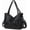 Black Large, variant on Black Soft Leather Shoulder Purses for Women Large Size Tote Handbags Slouchy Hobo Bags Big Capacity Trendy Shoulder Purse