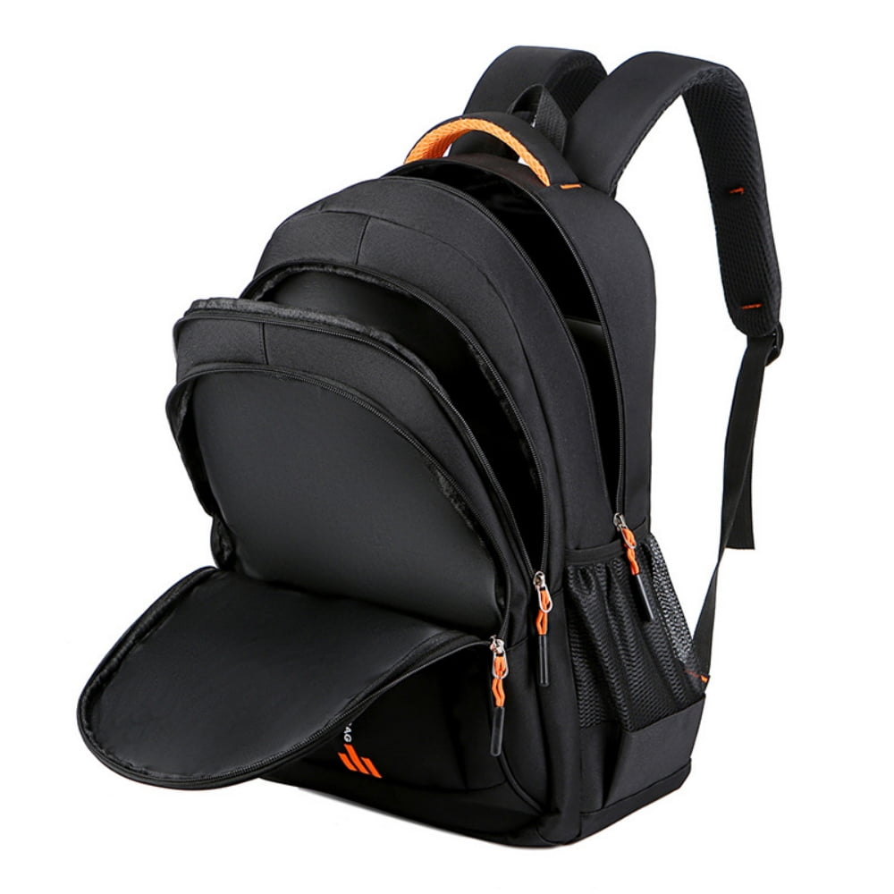 Tyethy Travel Laptop Backpack for Men Women, Slim Business Backpack College School Backpack Fit 15.6" Laptop, Black