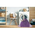 thumbnail image 2 of Ahgly Company Machine Washable Indoor Rectangle Transitional Violet Purple Area Rugs, 2' x 5', 2 of 7