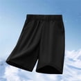 thumbnail image 5 of Avtoify Children's Solid Elastic Waist Shorts Children's with Pocket Summer Casual Pants Shorts, 5 of 7