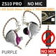 thumbnail image 1 of KZ ZS10 PRO 4BA + 1DD HIFI Auriculares de metal Auriculares híbridos en la oreja Auriculares deportivos con cancelación de ruido KZ ZSN PRO ZST AS16 AS12 AS10 C16 Tan Jianjun unisex, 1 of 2