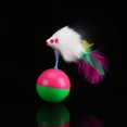 thumbnail image 4 of Cat Toy, Feather Cat Teasers, Funny Durable Colorful Feather Animals For Cats Dogs Pets, 4 of 7