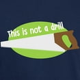 thumbnail image 3 of CafePress - This Is Not A Drill Dark T Shirt - Men's Classic Graphic Cotton T-Shirt, 3 of 4