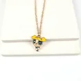 thumbnail image 3 of Collar Powerpuff para niñas, accesorios de joyería de figura de Anime Kawaii, colgante de aleación de dibujos animados, regalos para niños, 3 of 5