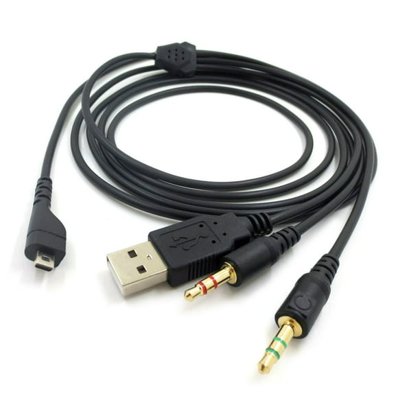For Arctis 3/5/7/Pro Gaming Earphone Headset Headphone Audio Cable Splitter