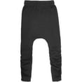 thumbnail image 6 of Ma Croix Mens Drop Crotch Jogger Zippered Stretch Elastic Lightweight Pants, 6 of 6