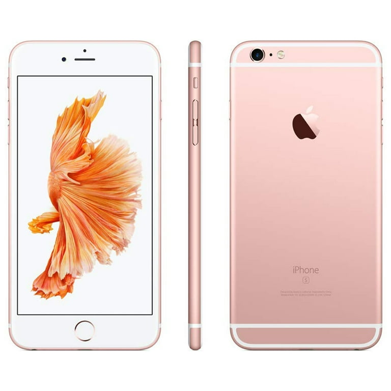 Restored Apple iPhone 6S 128GB, Rose Gold - Unlocked LTE (Refurbished)