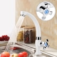 thumbnail image 3 of Water Faucet,ABS Plastic Single Cold Single Cold Water Tap Faucet Striking Appearance, 3 of 8
