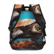 thumbnail image 4 of Easygdp Realistic Turtle Mochila Ergonómica Versátil para Laptop - Múltiples Bolsillos, Correas Ajustables, Unisex para Escuela, Viajes y Actividades al Aire Libre-One Size, 4 of 5