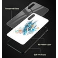 thumbnail image 5 of Fantastic Pattern Tempered Glass Case for iPhone 13 Pro Max 12 Mini 11 X XR XS 7 8 Plus, Slim Personalized Painted Back Cover(13 Pro Max,B), 5 of 6