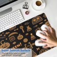 thumbnail image 4 of Happy Halloween Pumpkin Mouse Pad,Rectangle Large NonSlip Rubber Base Mousepad for Laptop Office Gaming Mouse Pad for Gaming Gift (31.5x11.8in), 4 of 7