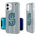 thumbnail image 6 of Seattle Mariners Text Backdrop Clear iPhone Case, 6 of 7