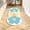 Sky Blue, variant on Fmbmuo Floral Bedside Rug (47x15 inches) - Non-Slip Rug, Soft Bohemian Bedroom Floor Rugss, Machine Washable Long Narrow Rugs