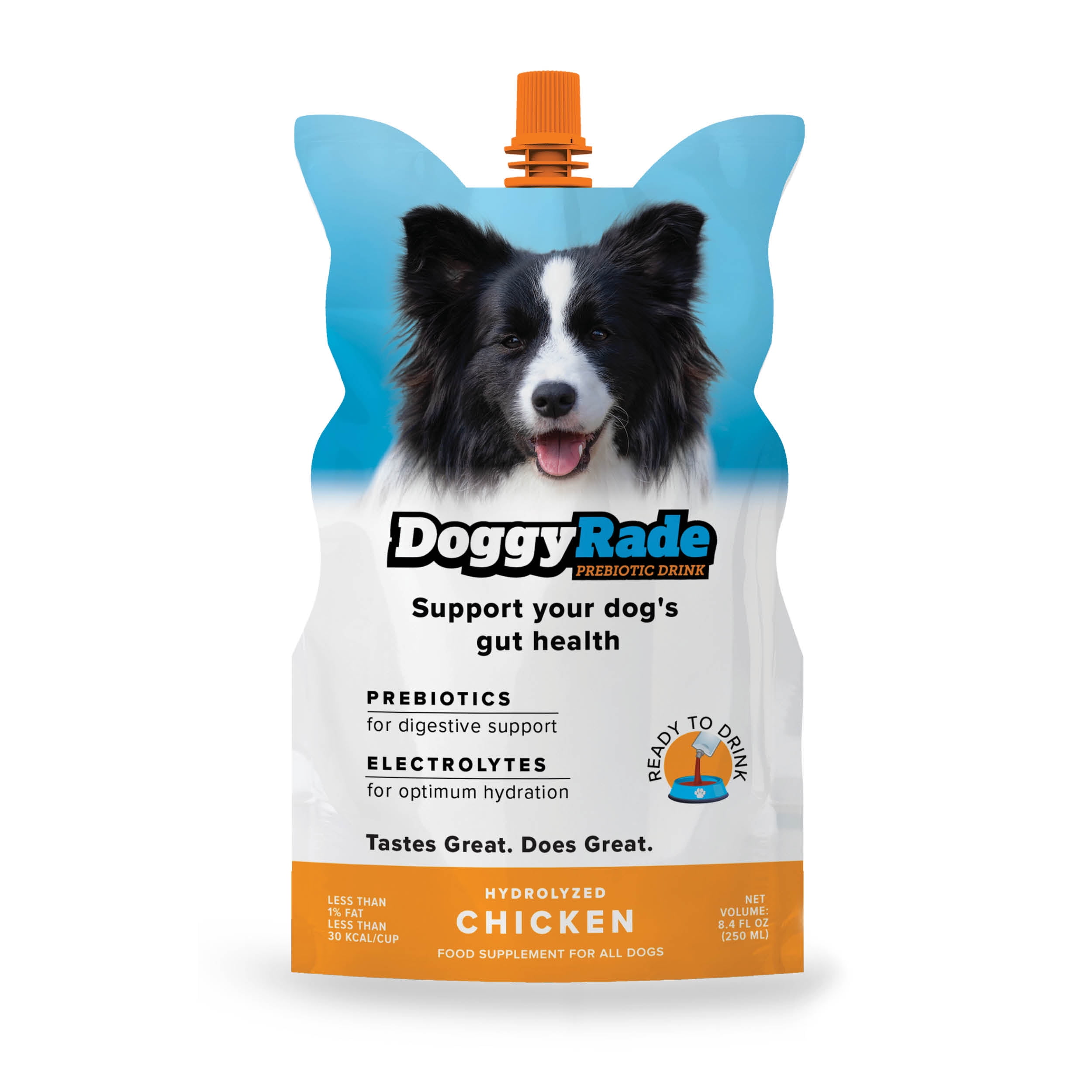 DoggyRade & YummyRade Bundle/Dogs 6 Weeks and Older/Prebiotics Gravy Topper/Digestion & Immune Support/Low-Calorie & Fat