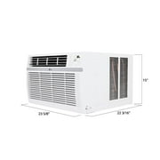 LG 8,000 BTU 115V 350 Sq. Ft. Window Air Conditioner, White, LW8024RD