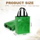 thumbnail image 2 of Bolsas de regalo Uxcell Verde oscuro con recubrimiento láser, 6pcs Bolsas reutilizables, 8" x 4" x 10", 2 of 5
