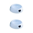 thumbnail image 3 of Maytalsory Environmentally Friendly Choice For Pet S Feeding Plastic Dog Bowl And Multiple light blue large size 2Set, 3 of 6