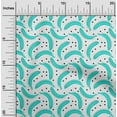 thumbnail image 2 of oneOone Cotton Silk Teal Green Fabric Fruits Pineapple Diy Clothing Quilting Fabric Print Fabric By Yard 42 Inch Wide, 2 of 4