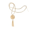 thumbnail image 2 of Sonducket Collar de mujer Estilo simple Delicado Ropa hermosa Adorno Collares de borlas para decoración diaria Plata, redondeada Ropa, zapatos y accesorios Miscelánea dorado, redondeado Sonducket AP009192-01, 2 of 6