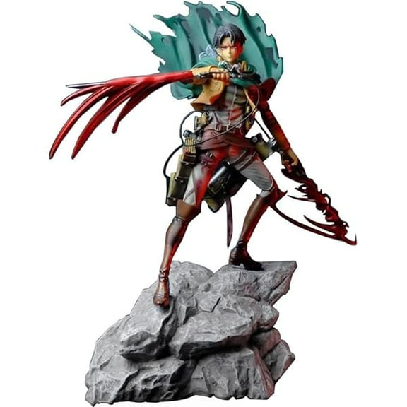 Levi Figures SanLi Anime Figure Model PVC Anime Action Figurine for Fans 35CM/13.78INCH