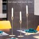 thumbnail image 5 of Portavelas de metal de estilo chino de 3 piezas, dorado simple, 5 of 5