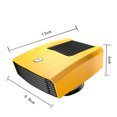 thumbnail image 3 of 12V Car Heater for All Types of Vehicles - 150W Portable Heater for Instant Warmth and Comfort during Travels, 3 of 7