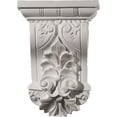 thumbnail image 3 of Ekena Millwork 7 1/4"W x 3"D x 10 1/8"H Nadia Leaf Corbel (6-Pack), 3 of 5
