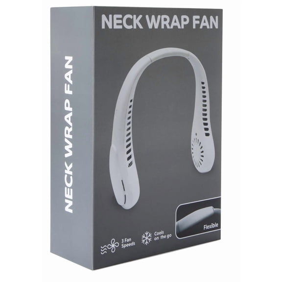Neck Fan, Portable Fan, Rechargeable Personal Hands Free Bladeless Fan, 800mAh, 360° Cooling,Faster Cooling, Ultra Quiet,for Travel, Sports, Home, Office