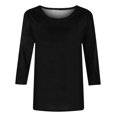 thumbnail image 5 of Shaoke Camiseta Holgada De Manga Larga De Longitud Media, 5 of 5