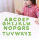 ABC Letters Montessori form A to Z Letter Early Learning Vert – image 4 sur 6