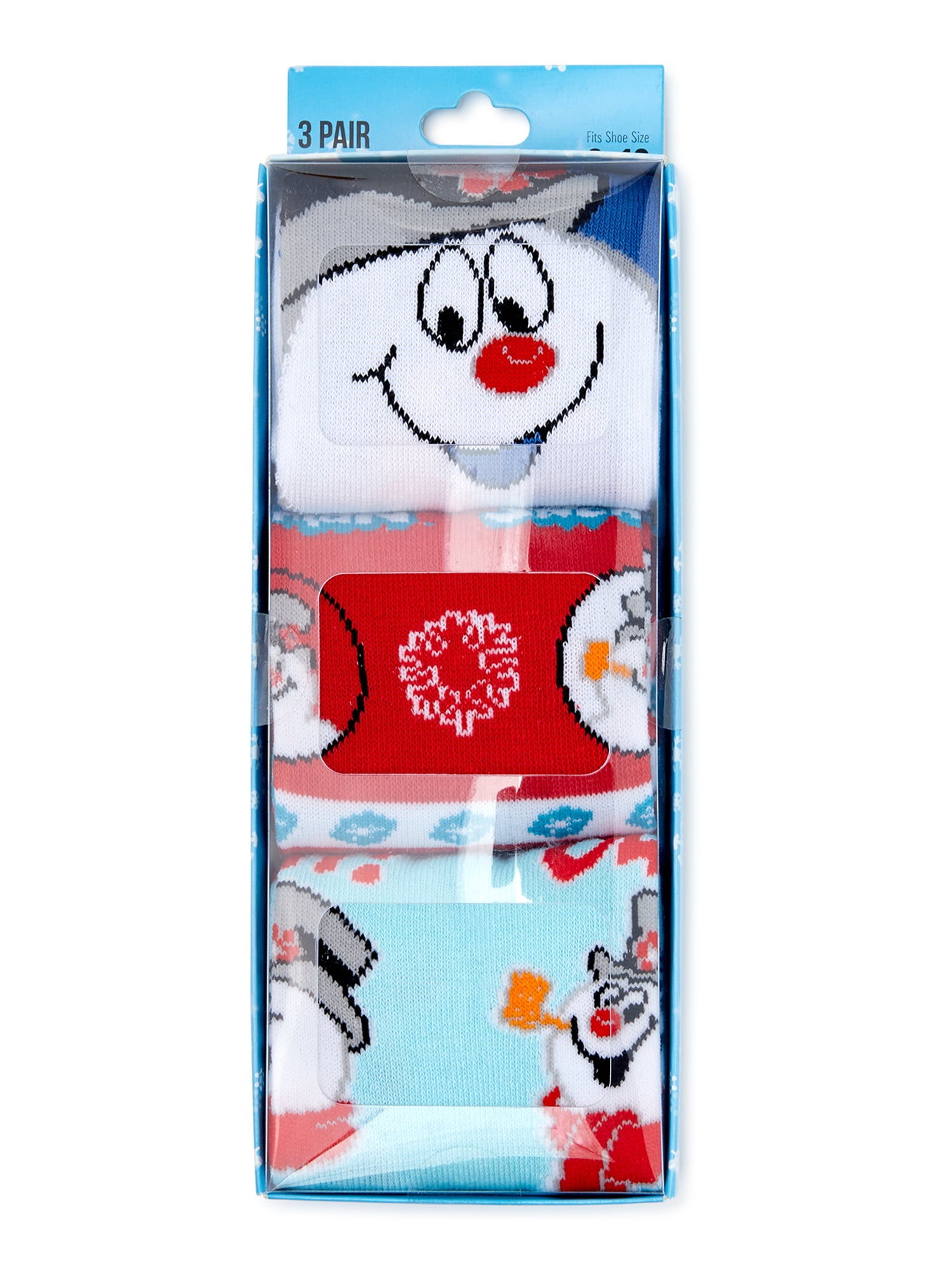 Frosty The Snowman Men's Socks, 3 Pack