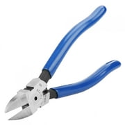 EECOO 8 inch Diagonal Nipper Cable Nose Cutting Nippers Wire Cutter Tool Nose Nippers, Blue