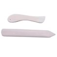 thumbnail image 1 of 2pcs Paper Bone Folder Multifunctional Scoring Tool Easy to Portable Use Creaser Tool Making Card Bookbinding Leather Crafts, 1 of 9